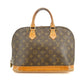 Louis Vuitton Monogram Canvas Alma PM Brown Tote Bag #3488