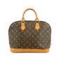 Louis Vuitton Monogram Canvas Alma PM Brown Tote Bag #3489