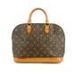 Louis Vuitton Monogram Canvas Alma PM Brown Tote Bag #3489
