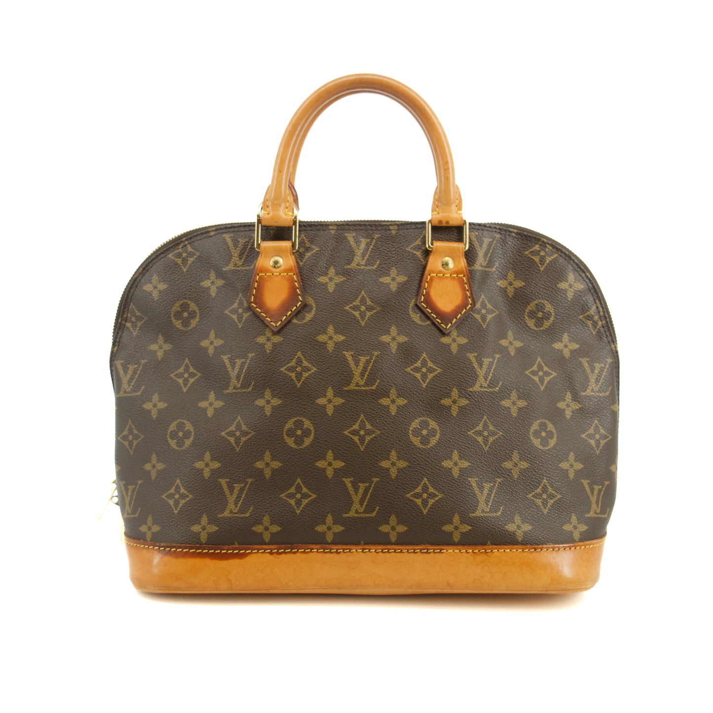 Louis Vuitton Monogram Canvas Alma PM Brown Tote Bag #3489
