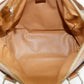 Celine Brown Macadam PVC x Leather Handbag #3540