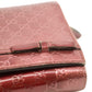 Gucci Microguccisima Patent Leather Pink Long Wallet #3562