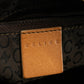 Celine Brown Suede Leather Mini Boston Bag #3563