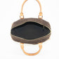 Celine Brown Suede Leather Mini Boston Bag #3563