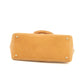 Celine Brown Suede Leather Mini Boston Bag #3563