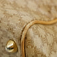 Celine Macadam Beige PVC x Leather Mini Boston Bag  #3567