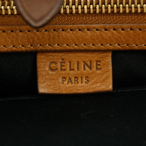 Celine Macadam Canvas x Leather Black Shoulder Bag #3570