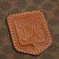 Celine Macadam Brown PVC x Leather Mini Boston Bag #3591