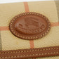 Burberry Brown Check Leather Compact Wallet #3811