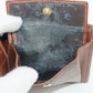 Burberry Brown Check Leather Bifold Wallet  #3815