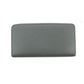 Celine Grey Leather Zippy Long Wallet #3821