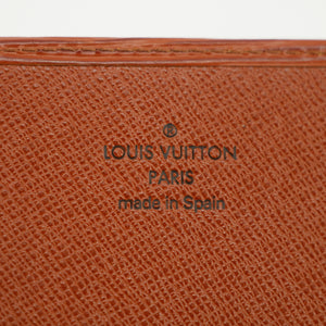 Lous Vuitton Brown Epi Leather Long Wallet #3833