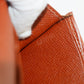 Lous Vuitton Brown Epi Leather Long Wallet #3833