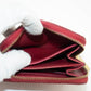 Louis Vuttion Red Vernis Zippy Compact Card Case #3862