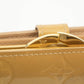 Louis Vuitton Beige Vernis Kisslock Wallet #3867