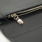 Louis Vuitton Taiga Leather Black Long Wallet #3906