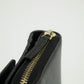 Gucci Interlocking G Black Zip Around Tri-fold Wallet #3917