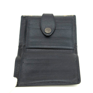 Celine Triomphe Canvas Blue and Grey Fine Strap Wallet #3962