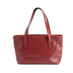Gucci GG Imprime Joy Red PVC Shoulder Bag #3966