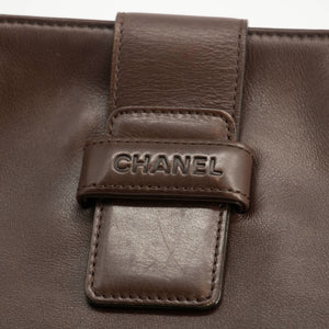 Chanel Brown Soft Leather Shoulder Bag 5 Series #3969