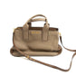 MiuMiu Grey Vitello Caribu Soft Pebbled Leather 2Way Shoulder Bag-SKU #3996