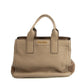 MiuMiu Grey Vitello Caribu Soft Pebbled Leather 2Way Shoulder Bag-SKU #3996