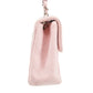 Chanel Small Single Flap Pink Cotton Shoulder Bag #4796
