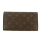 Lous Vuitton Monogram Canvas Sarah Long Wallet #5153