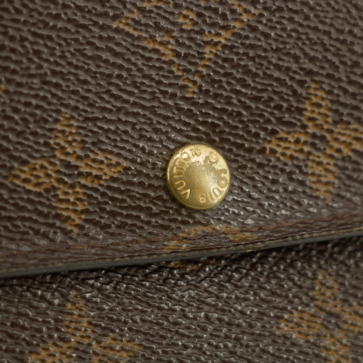 Lous Vuitton Monogram Canvas Sarah Long Wallet #5153