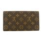 Lous Vuitton Monogram Canvas Sarah Long Wallet #5157