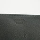 Prada Grey Nylon Triangular Logo Long Wallet #5162