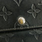 Louis Vuitton Grey Vernis Long Wallet #5166