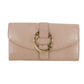 Bvlgari Pink Leather Bifold Long Wallet #5191