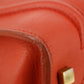 Celine Leather Red Luggage Micro Tote #5235
