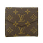 Louis Vuitton Monogram Canvas Brown Victorine Wallet #5238