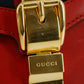 Gucci Sylvie Web Leather Red Chain Shoulder Bag  #5295