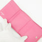 Chanel Caviar Calfshin Leather Pink Trifold Wallet #5342