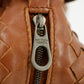 Bottega Veneta Intrrecciato Brown Leather Cosmetic Bag #5744