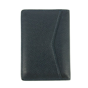 Louis Vuitton Navy Leather Cardholder Wallet (S.M) #5791