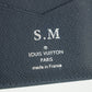Louis Vuitton Navy Leather Cardholder Wallet (S.M) #5791