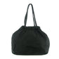 Prada Black Tessuto Nylon x Leather Shoulder Bag #7704