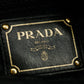 Prada Black Tessuto Nylon x Leather Shoulder Bag #7704