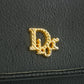 Christian Dior Black Honeycomb PVC Crossbody Bag #8508