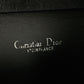Christian Dior Black Honeycomb PVC Crossbody Bag #8508