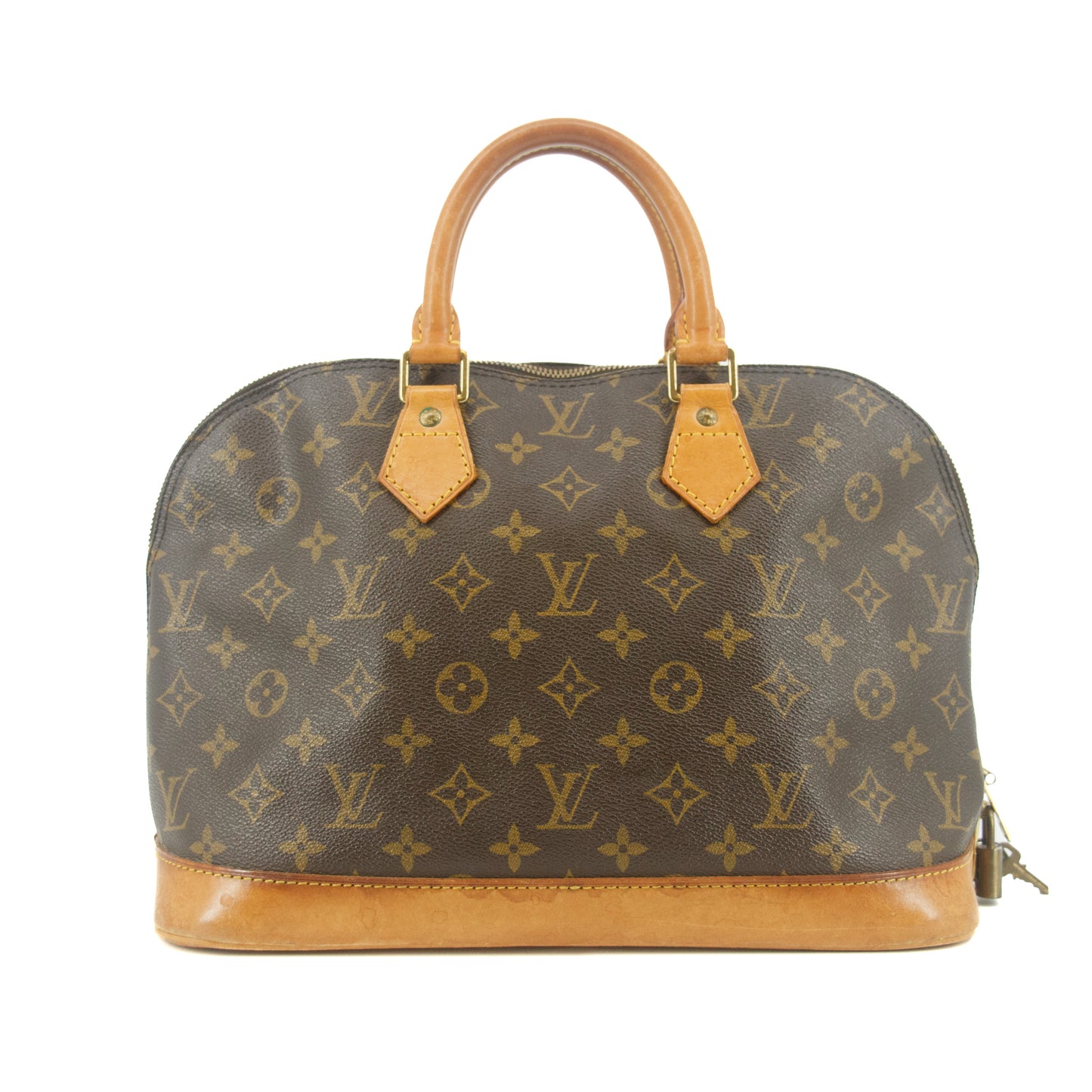 Louis Vuitton Monogram Canvas Brown Alma PM Tote Bag #8926