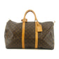 Louis Vuitton Monogram Canvas Brown Keepall 50 Boston Bag #9206