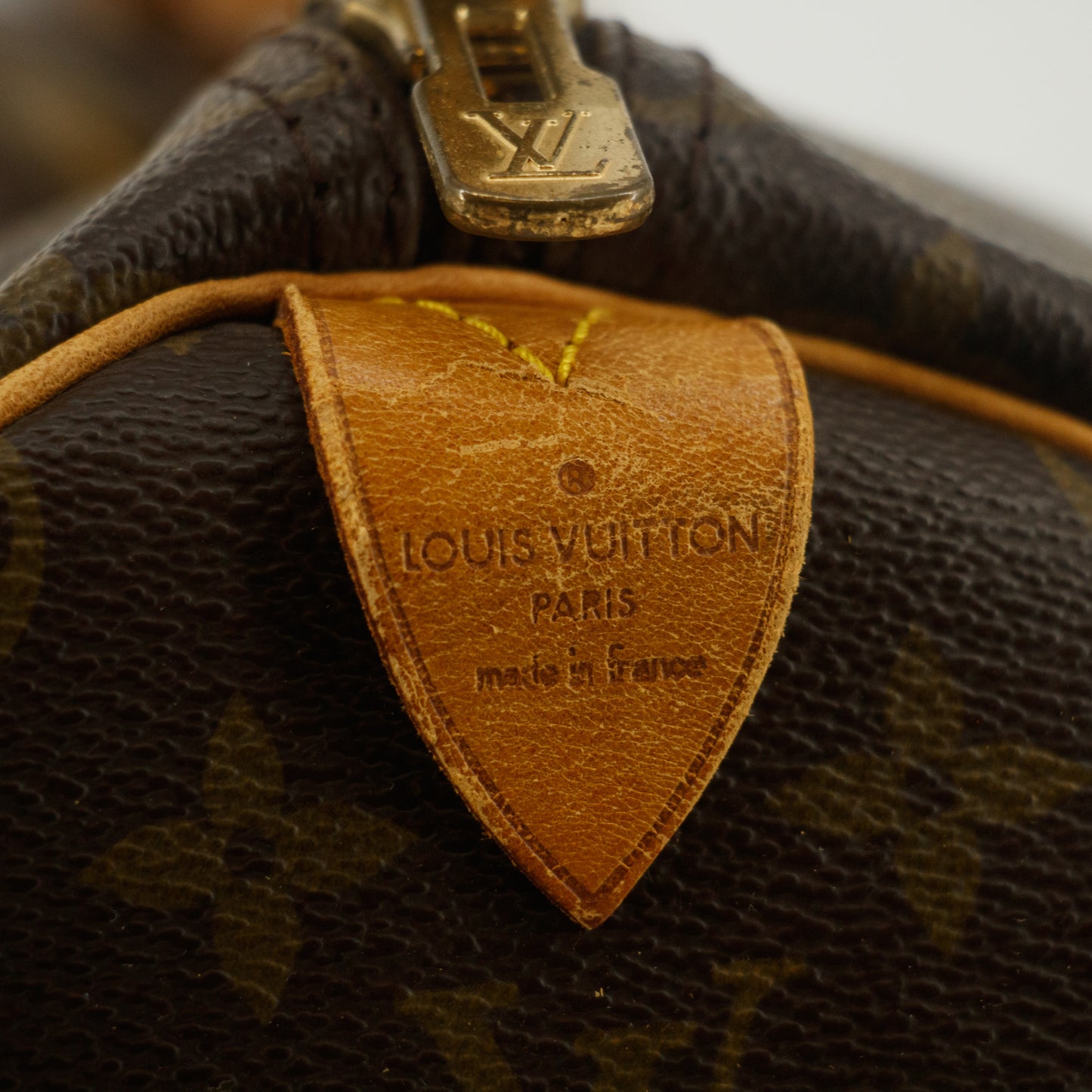 Louis Vuitton Monogram Canvas Brown Keepall 50 Boston Bag #9206