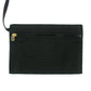 Fendi Shoulder Bag Zucchino Canvas Leather Black #9207