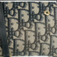 Christian Dior Saddle Navy Fabric 43-MA-0250 Shoulder Bag #9232