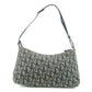 Christian Dior Trotter Oblique Blue Shoulder Bag #9306